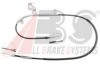 SKODA 3BD609721 Cable, parking brake